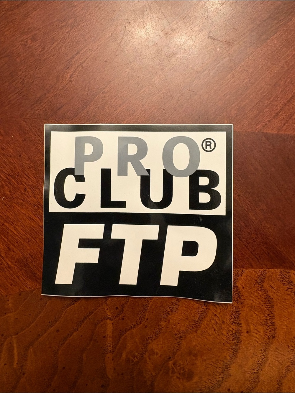 FTP x Pro Club Sticker